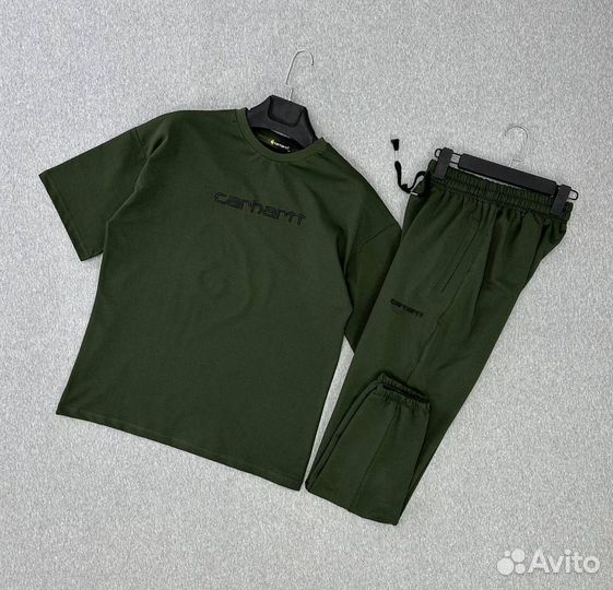 Костюм мужской Carhartt (футболка + штаны)