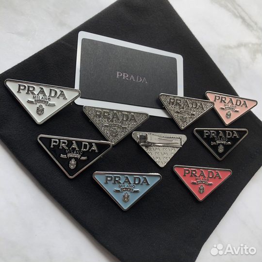 Заколка для волос Prada зажим
