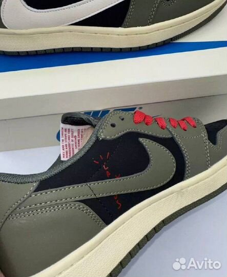 Кроссовки Travis Scott x Air Jordan 1 Low Dark