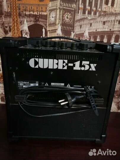 Комбоусилитель Roland cube 15x