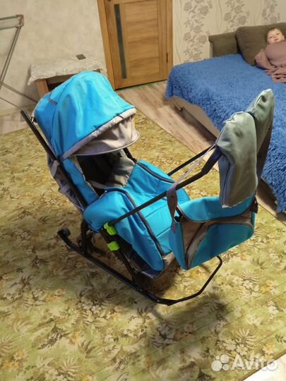 Коляска санки