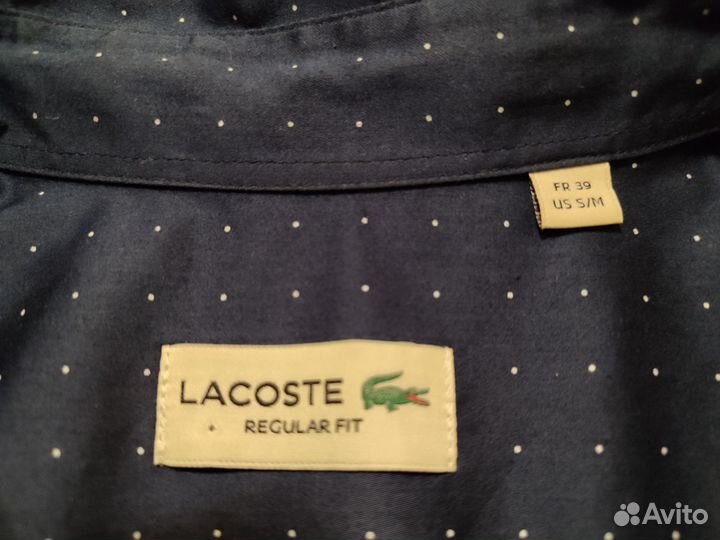 Рубашка мужская Lacoste размер M