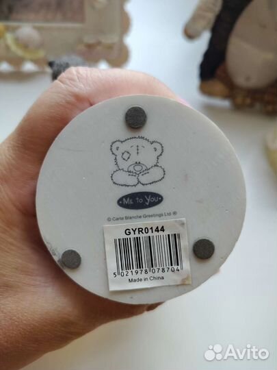 Мишка Тедди Me to you, снеж-й шар, рамка, статуэтк