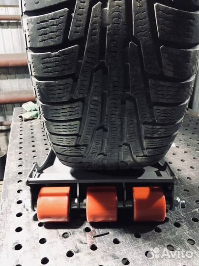 Тележка подкатная для эвакуатора и автосервиса №4