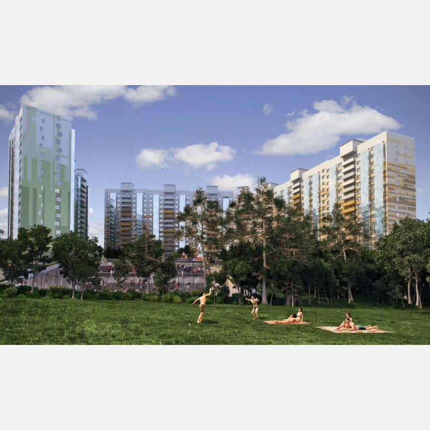 1-к. квартира, 40,7 м², 15/17 эт.