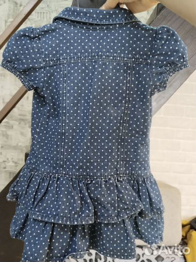 Платье джинсовое