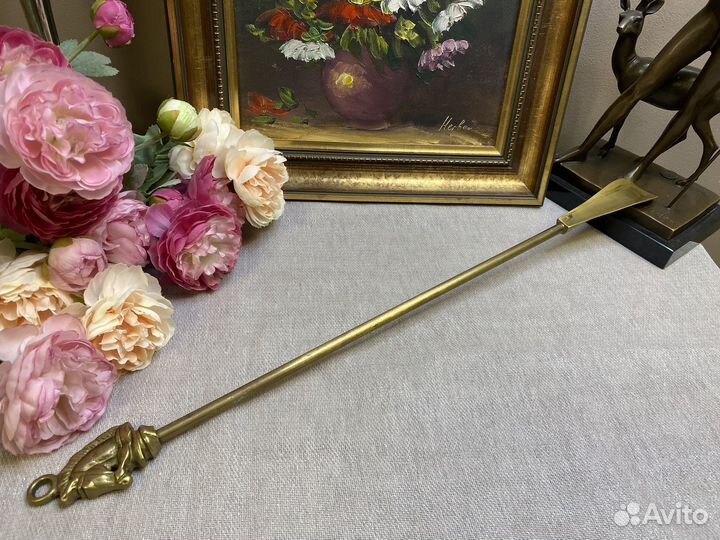 Статинная лопатка для обуви бронза Германия