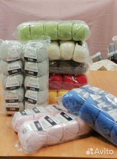 Пряжа yarnart jeans