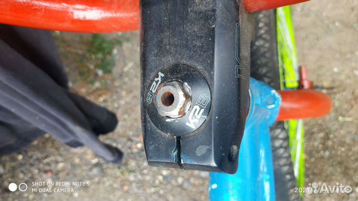 BMX рама вилка руль колеса педаль