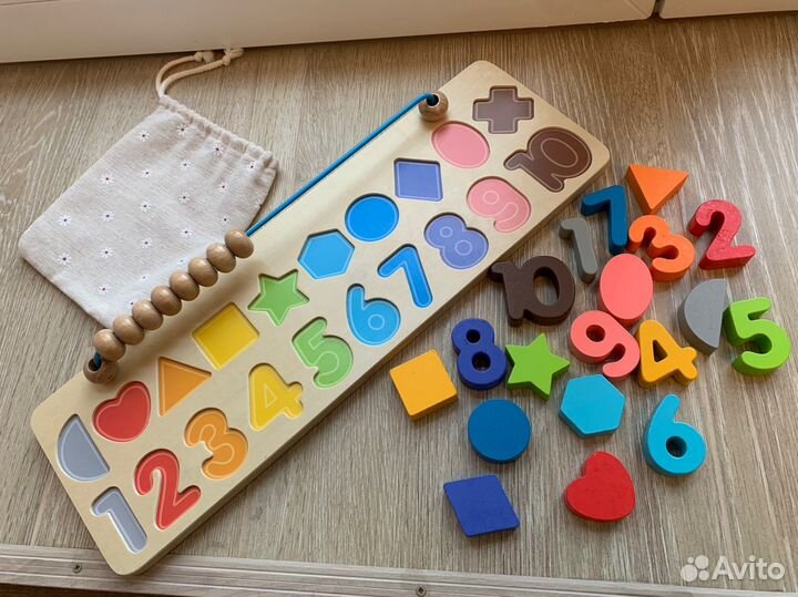 Развивающая деревянная игрушка