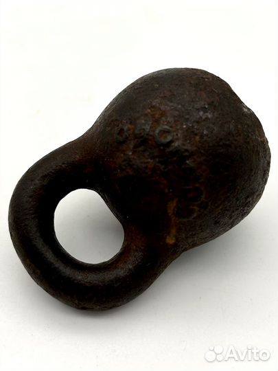 Гиря старинная Сормово 1 фунт Царская Россия