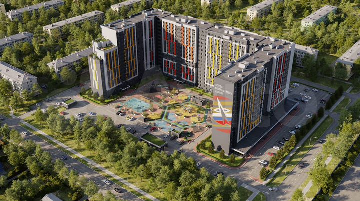 3-к. квартира, 86,4 м², 14/16 эт.