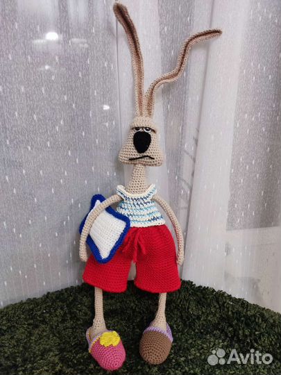 Вязаный заяц. 