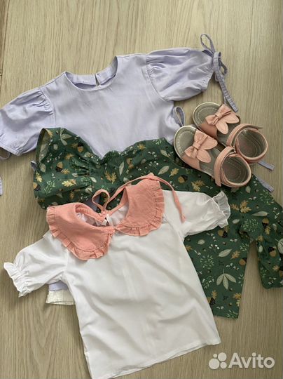 Вещи пакетом на девочку 110