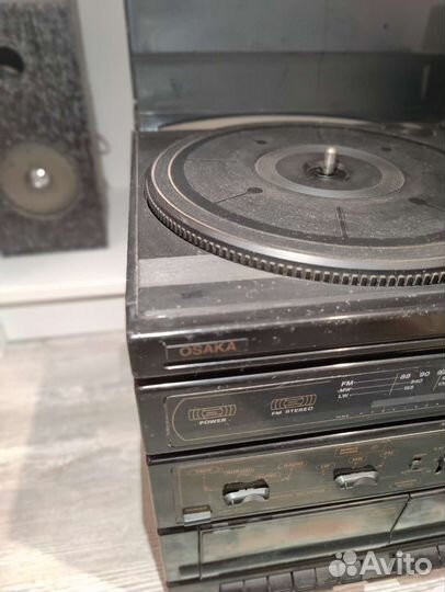 Музыкальный центр кассеты винил радио osaka
