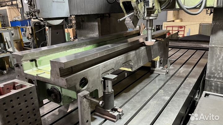 Шлифовка направляющих станин