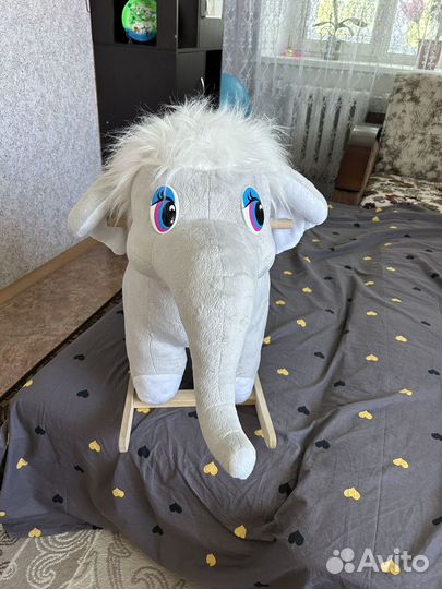 Детская качалка слоник