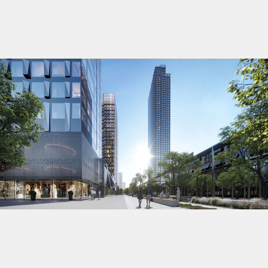 1-к. квартира, 43,2 м², 42/55 эт.