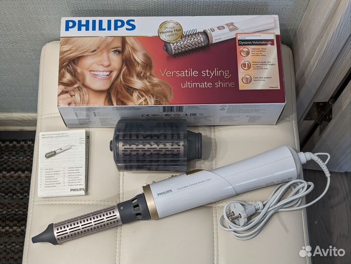 Фен-щетка вращающаяся Philips HP8664 Volumebrush