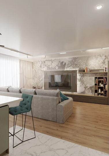 3-к. квартира, 96,4 м², 5/10 эт.