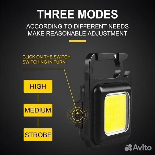 Брелок для ключей с прожектором