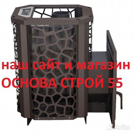 Печь для бани Сталь-Мастер hard 18М Панорама