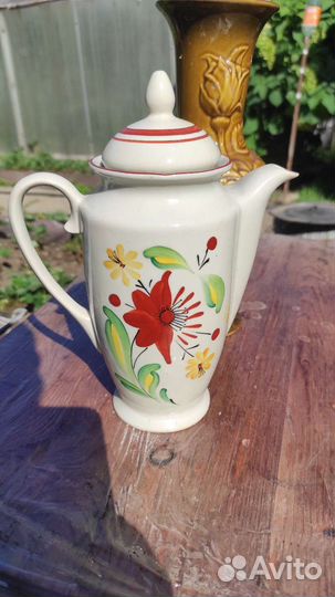 Ваза кофейник СССР посуда