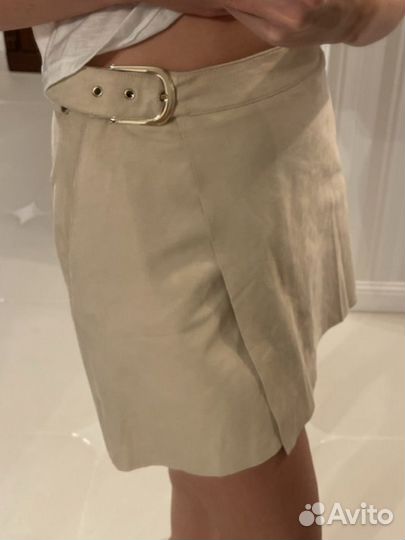 Замшевая юбка 42