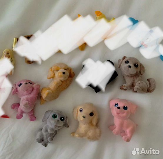 Hello kitty, Sylvanian families, мэджики