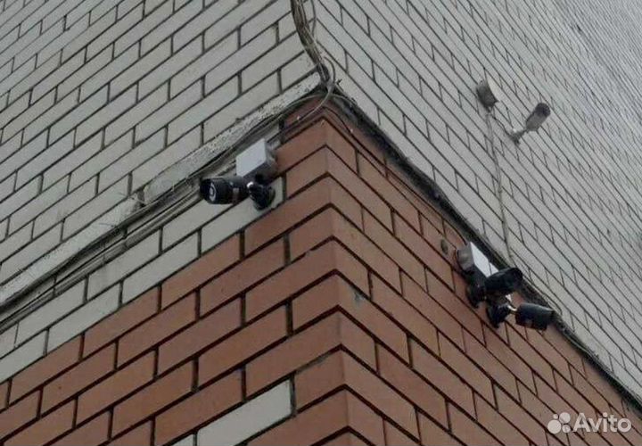 Камера видеонаблюдения,домофон