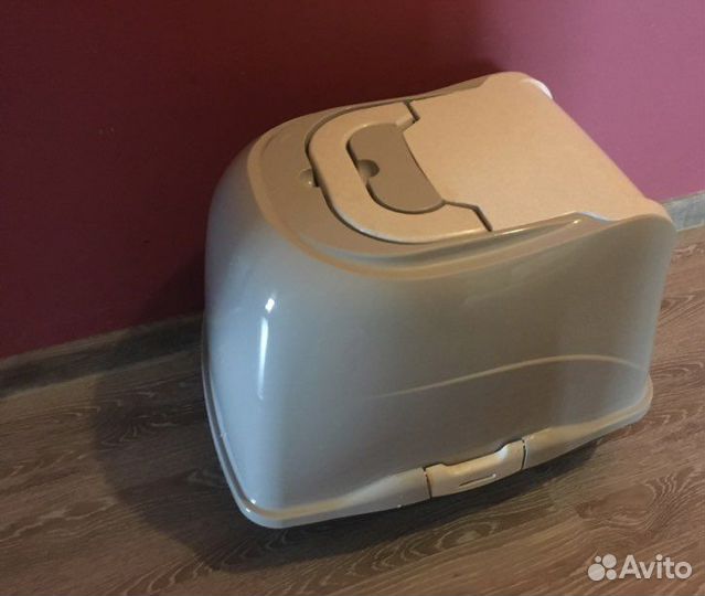 Кошачий лоток закрытый