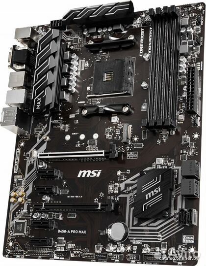 Материнская плата B450-A PRO MAX на гарантии