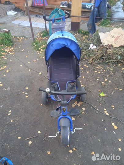 Детский трехколесный велосипед бу