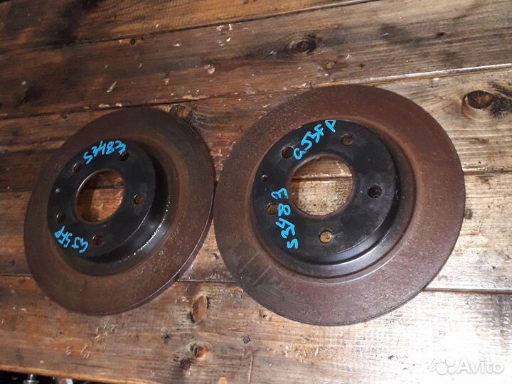 Диски тормозные задние Mazda 6gj