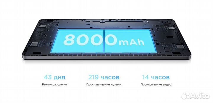 Планшет Xiaomi Redmi Pad SE 6/128 Гб Серый