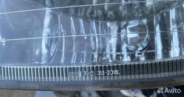 Противотуманные фары toyota land cruiser 100