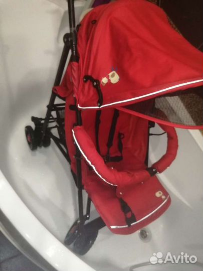 Прогулочная коляска летняя трость бу