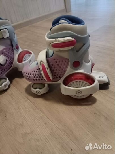 Роликовые коньки детские раздвижные р. 25 - 28
