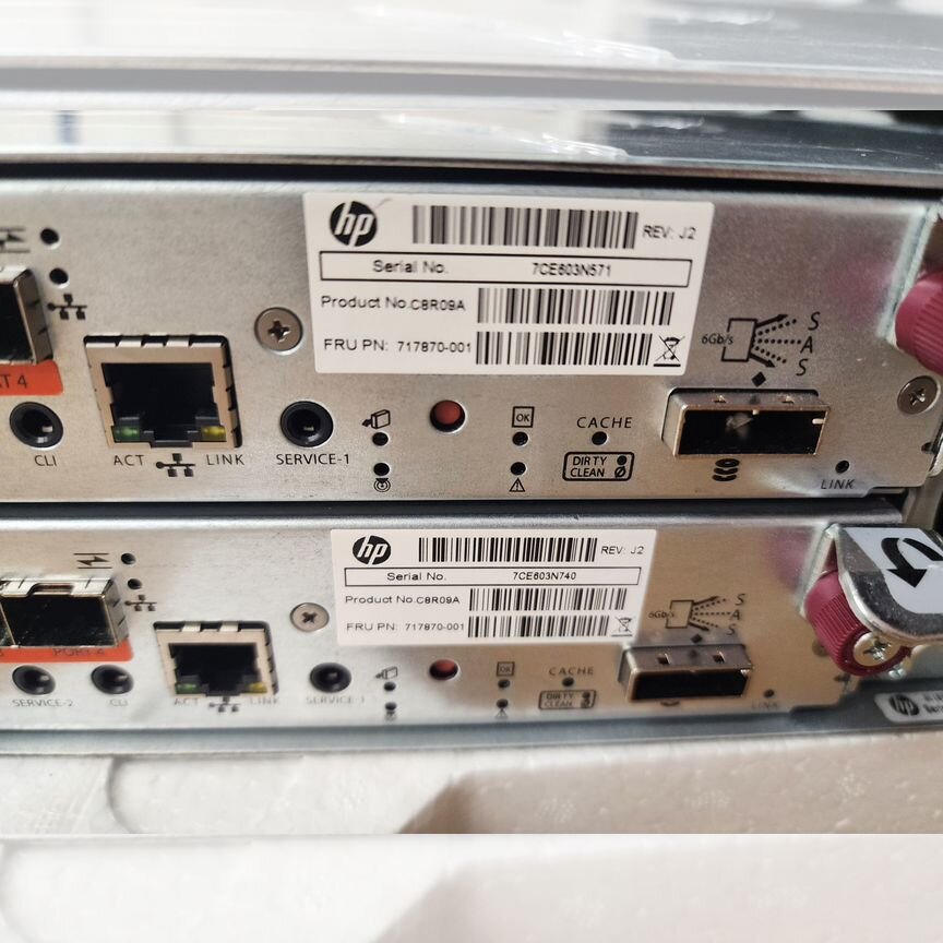 [717870-001] Схд Hpe Msa 2040 Fc Массив 717870-001