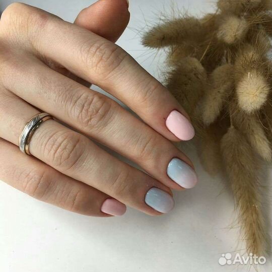 Маникюр ЖК светлый