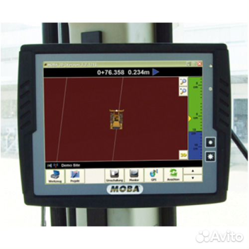 Moba 3D-Matic система нивелирования на грейдер