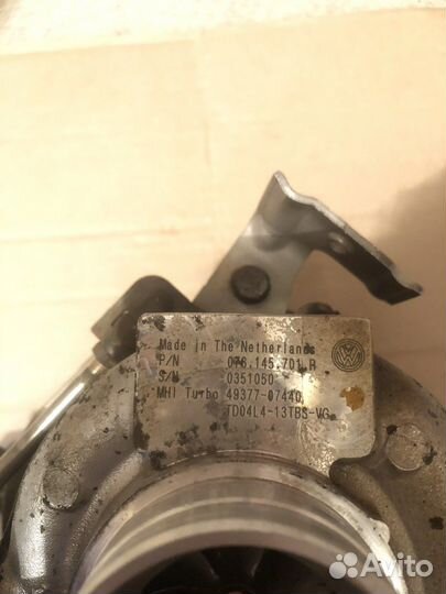 Турбина на crafter 2.5 обьем 5котлов