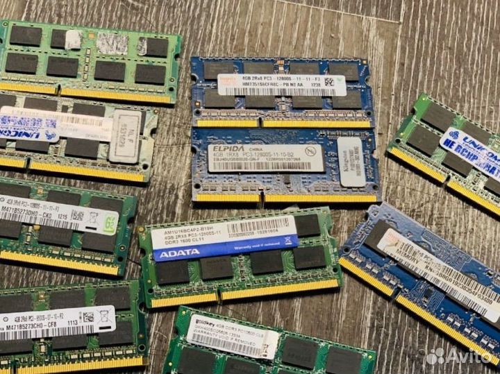 Оперативная память ddr3 для ноутбука