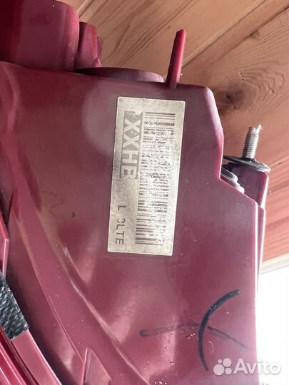 Задняя фара на hyundai solaris