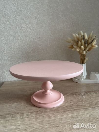 Тортовница деревянная