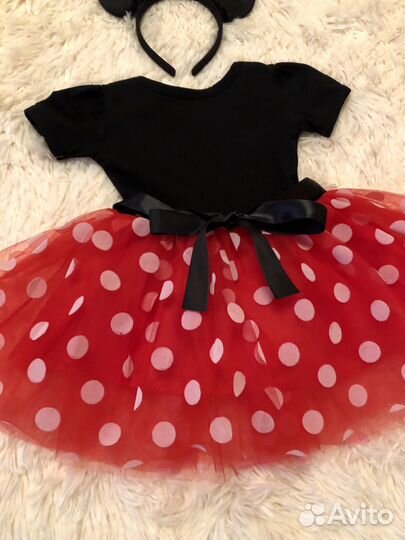 Платье Микки для новорождённого