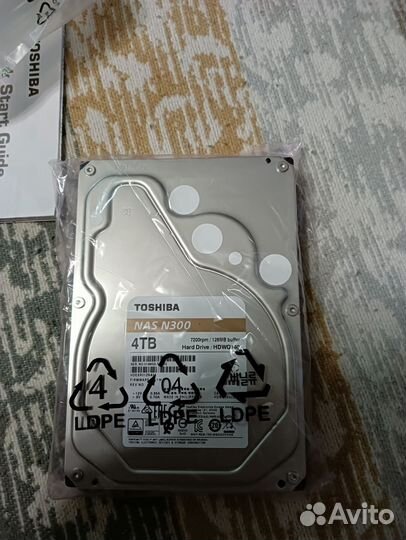 Жесткий диск 4Тб. Toshiba NAS N300