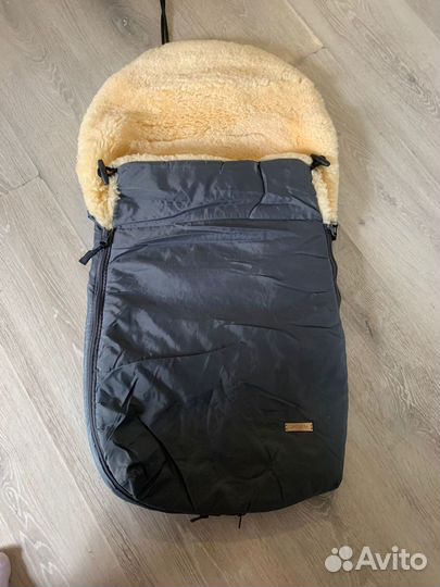 Детский конверт зимний mansita mini овчина