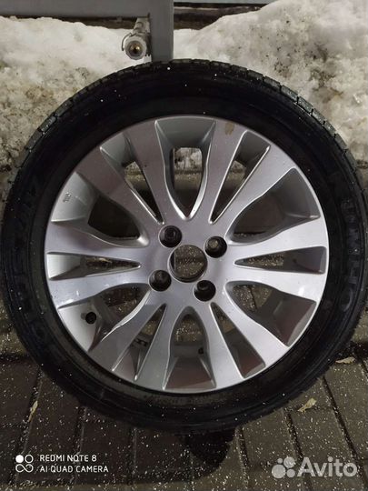 Колесо оригинальное hyundai i20 (kia) запаска