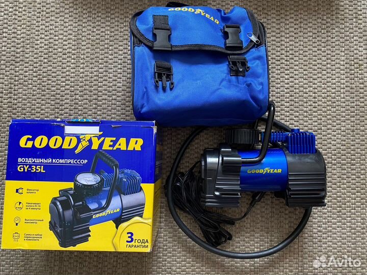 Автомобильный компрессор Goodyear GY-35L